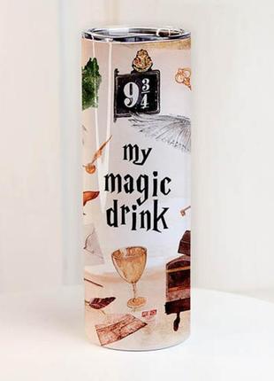 Термокухоль з принтом my magic drink 650 мл (ter_24a074)