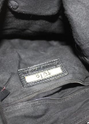 Практичная удобная кожаная сумка, натуральная кожа, tula3 фото