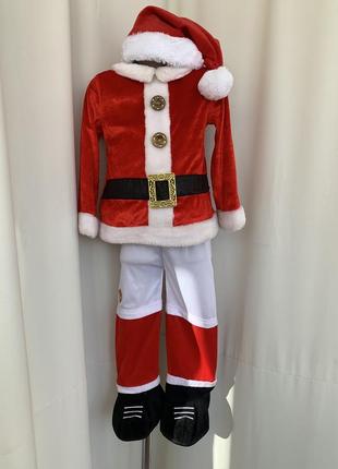 Санта костюм карнавальний з звуком