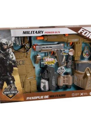 Військовий набір "military power gun" (10 елементів) [tsi171062-тsі]