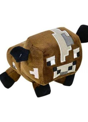 Мягкая игрушка майнкрафт: корова" (коричневая) [tsi227620-тsі]