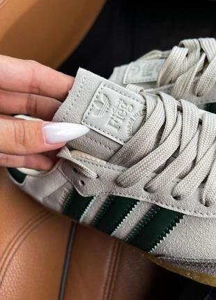 🐧 кроссовки adidas samba white green10 фото