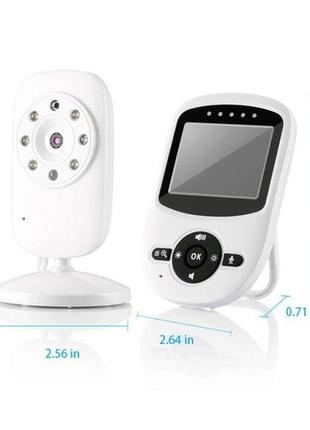 Цифрова бездротова відеоняня baby monitor sm-243 фото