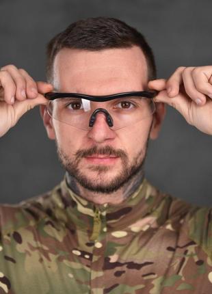 Окуляри/очки тактические  transparent