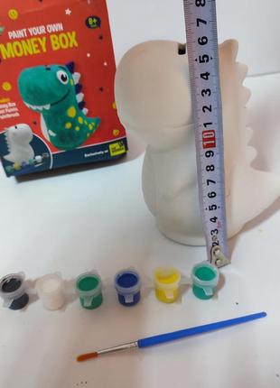 Набор для творчества динозавр копилка