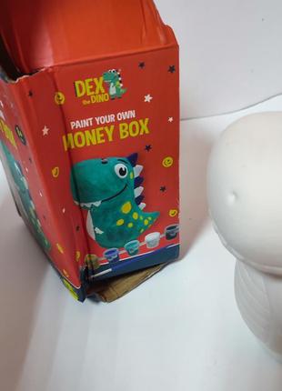 Набор для творчества динозавр копилка