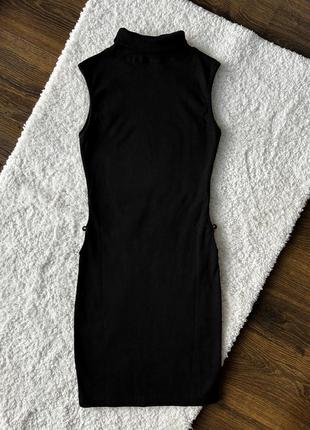 Черное платье. короткое платье в рубчик. nasty gal10 фото
