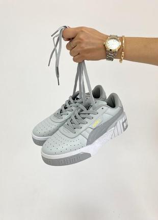 Женские кроссовки puma cali grey распродаж2 фото