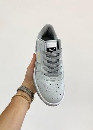 Женские кроссовки puma cali grey распродаж5 фото