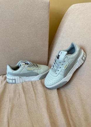 Женские кроссовки puma cali grey распродаж10 фото