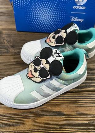 Кроссовки adidas disney superstar 360 детские кеды спортивные оригинал1 фото