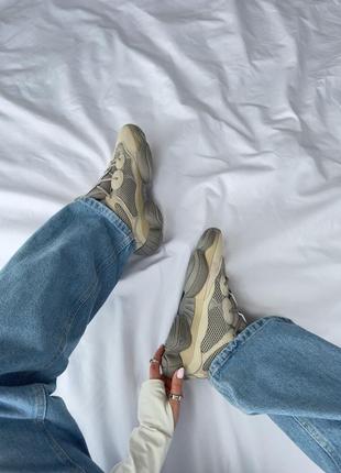 Женские adidas yeezy 500 'clay brown'3 фото