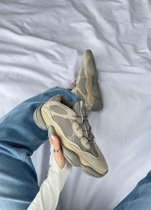 Женские adidas yeezy 500 'clay brown'1 фото