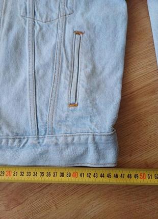 Куртка джинсова  вінтажна рідкісна  vintage голубий колір levi's 70507- 0211  size s  made in u.s.a4 фото