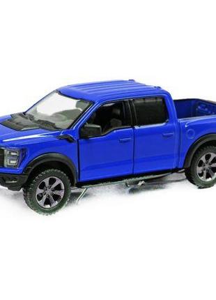 Машинка kinsmart "пикап ford f-150 raptor", синий [tsi199508-тsі]