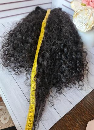 Шикарный парик кудрявый фабричный 100% натуральный волос.9 фото
