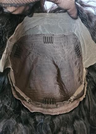 Шикарный парик кудрявый фабричный 100% натуральный волос.