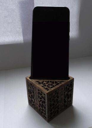 Підставка під телефон куб.