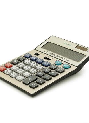 Калькулятор офисный citizen sdc-8177, 31 кнопка, размеры 200*145*45мм, silver, box