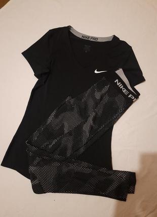 Nike pro женский костюм2 фото