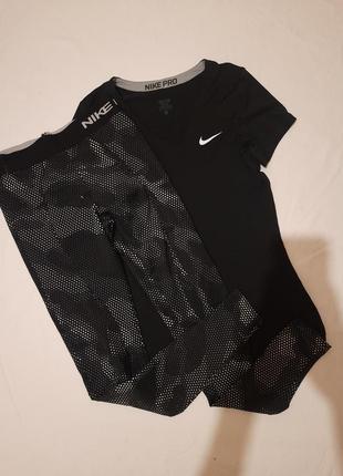 Nike pro женский костюм1 фото