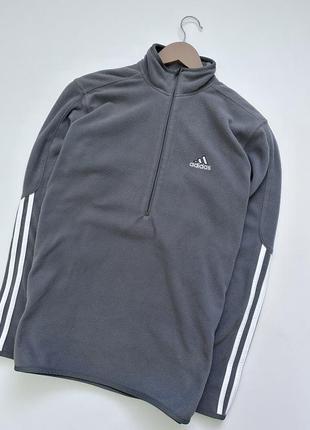 Флисовая кофта, флиска adidas,оригинал2 фото