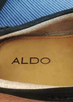 Кожаные мокасины aldo, оригинал!7 фото