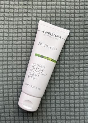 Дневной крем christina bio phyto ultimate defense tinted day cream spf 202 фото