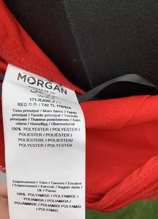 Morgan французское платьице, красное,  кружево france, 44р7 фото