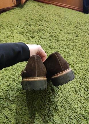 Стильные туфли кроссовки натуральный замш3 фото