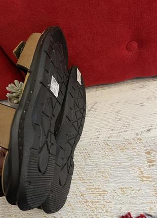 Кожаные фирменные сандалии clarks 46р.5 фото