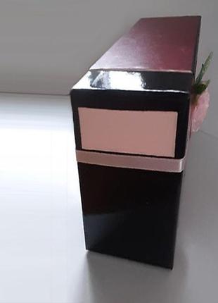 Подарочная коробка "rose" 13х10х6,5 см упаковка для подарка5 фото