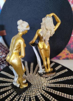 Фигурка статуэтка афродита, венера в золоте, миниатюра эротическая4 фото