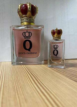 Набір парфумів dolce & gabbana q eau de parfum 50мл + 5мл в фірмовій коробці3 фото