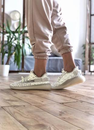 Кросівки повністю рефлективні yeezy boost 350 20771 фото