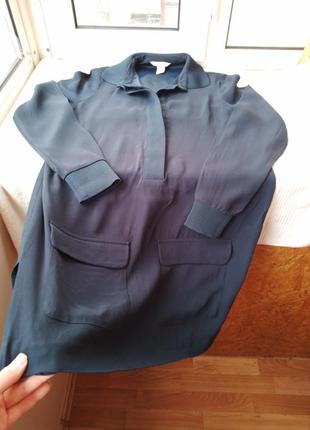 Брендовая вискозная блуза блузка туника6 фото