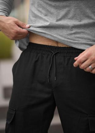 Мужские весенние коттоновые брюки карго8 фото