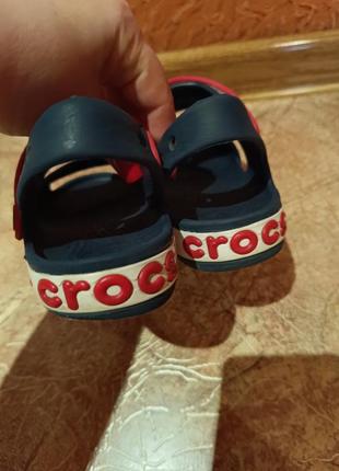 Сандалии босоножки crocs crocband sandal j13 фото