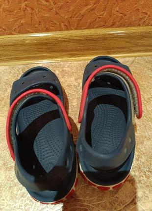 Сандалии босоножки crocs crocband sandal j15 фото