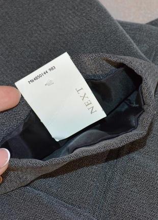 Брендовый серый удлиненный пиджак жакет с карманами next гонконг купро этикетка7 фото