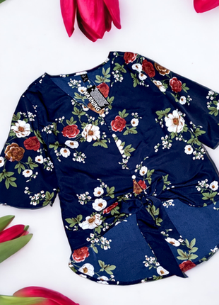 Брендова блуза shein floral етикетка