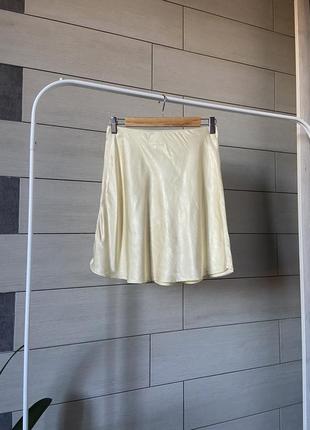 Сатиновая юбка h&amp;m2 фото