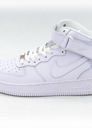 Кроссовки nike air force 1 высокие белые - топ качество 38. размеры в наличии: 38, 39, 40, 41, 42, 43, 44, 45.