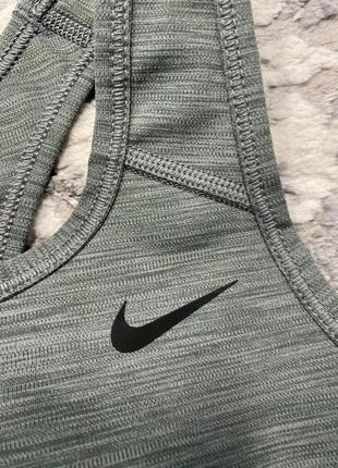 Спортивний жіночий женский  кроп топ топік для бігу для спорту найк nike3 фото