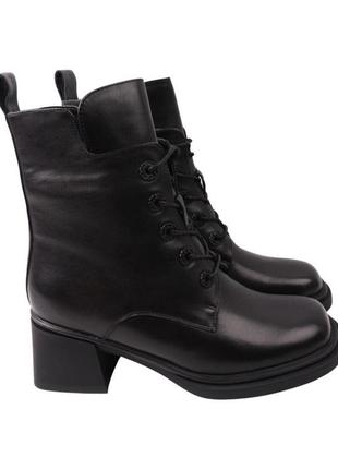 Ботильоны женские oeego черные натуральная кожа, 36