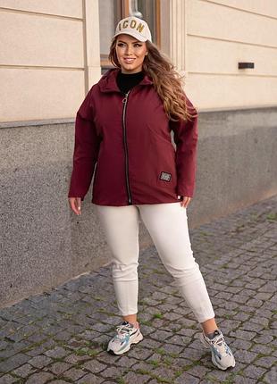 Батальная водоотталкивающая ветровка 46-60 размеров. 268115