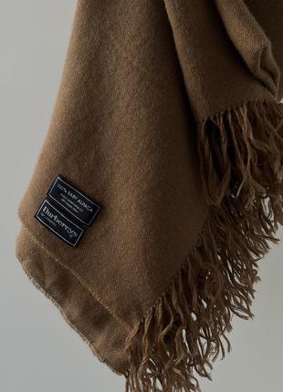 Burberrys of london baby alpaca wool scarf шарф люкс бежевый мягкий большой дорогой стильный уникальный1 фото