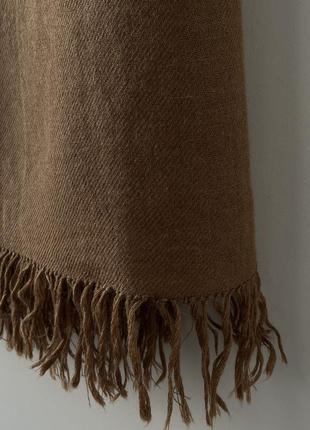 Burberrys of london baby alpaca wool scarf шарф люкс бежевый мягкий большой дорогой стильный уникальный4 фото