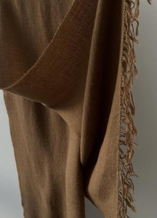 Burberrys of london baby alpaca wool scarf шарф люкс бежевый мягкий большой дорогой стильный уникальный3 фото