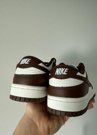 Женские кроссовки nk dunk low cacao wow6 фото